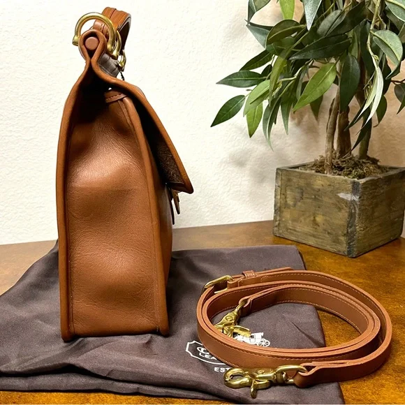 NEW COACH VINTAGE WILLIS BAG, BRITISH TAN No. 9927 - Picture 5 of 13